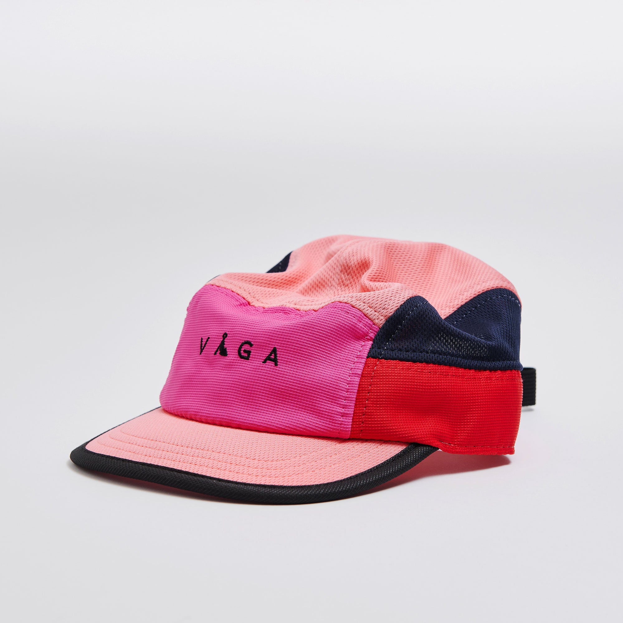 Club Cap - Red/Poster Pink/Peach