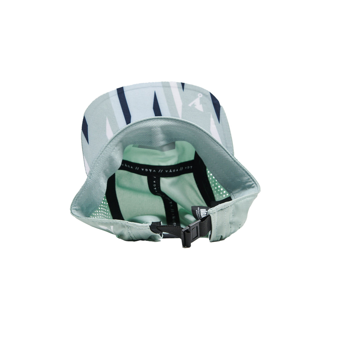 Vaga - Feather Racing Cap - Mint - Navy Blue