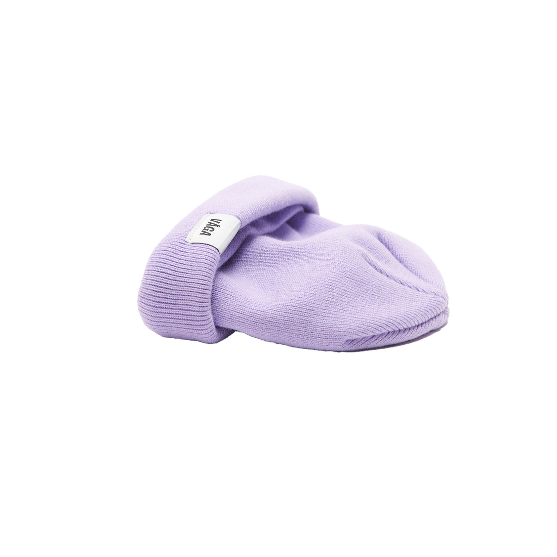 Fine Rib Beanie - Lilac