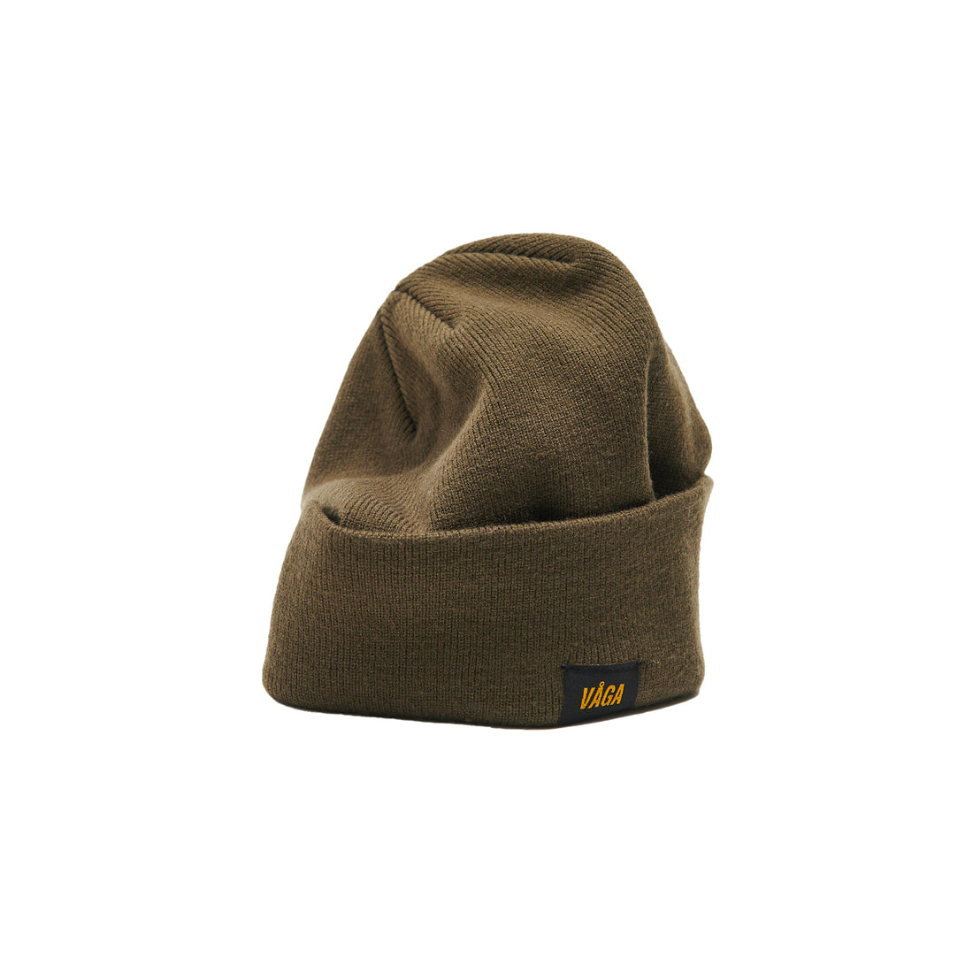 Fine Rib Beanie - Utility Green