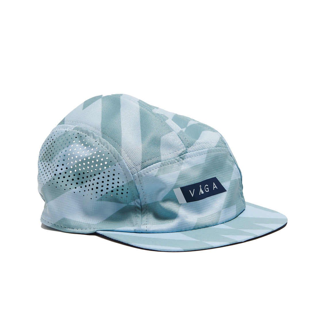 Limited Edition Feather Racing Cap - Mint/Pastel Blue/Navy Blue