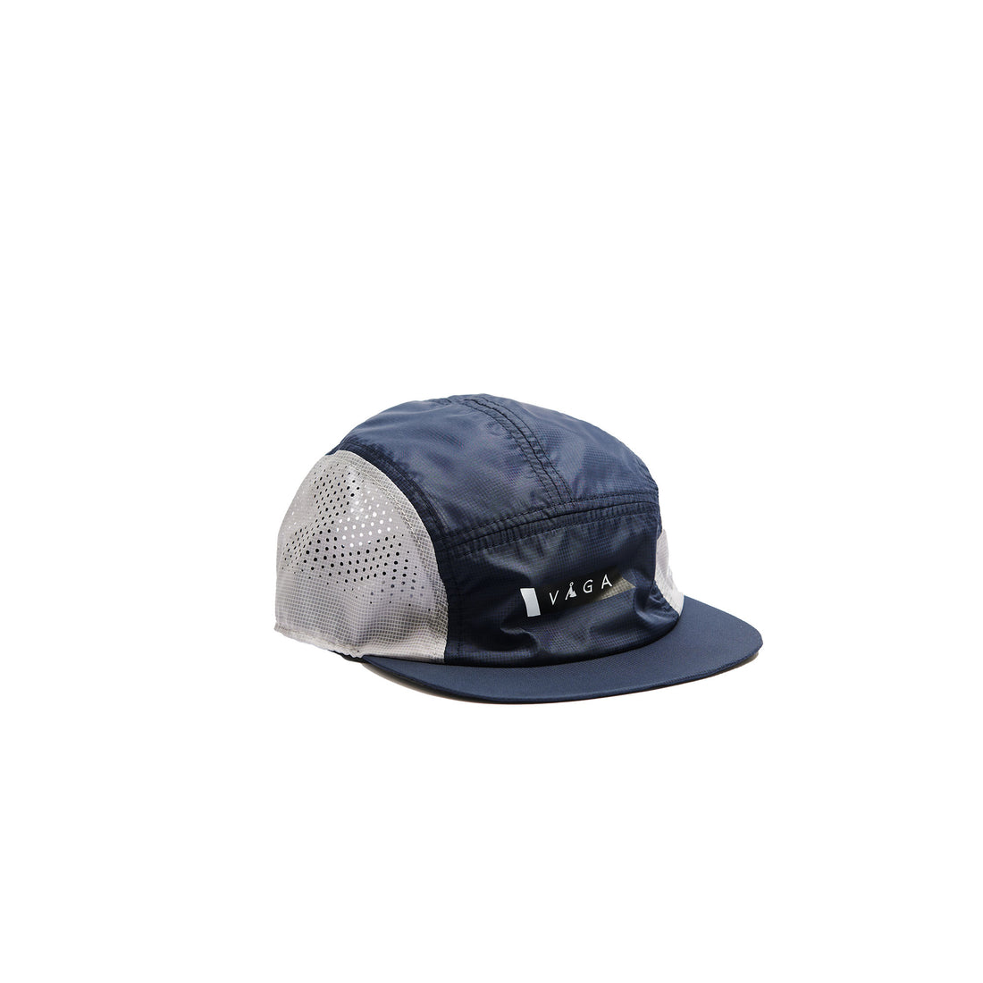 Wind Resistant Feather Racing Cap - Navy / Light Grey / Charcoal / Black