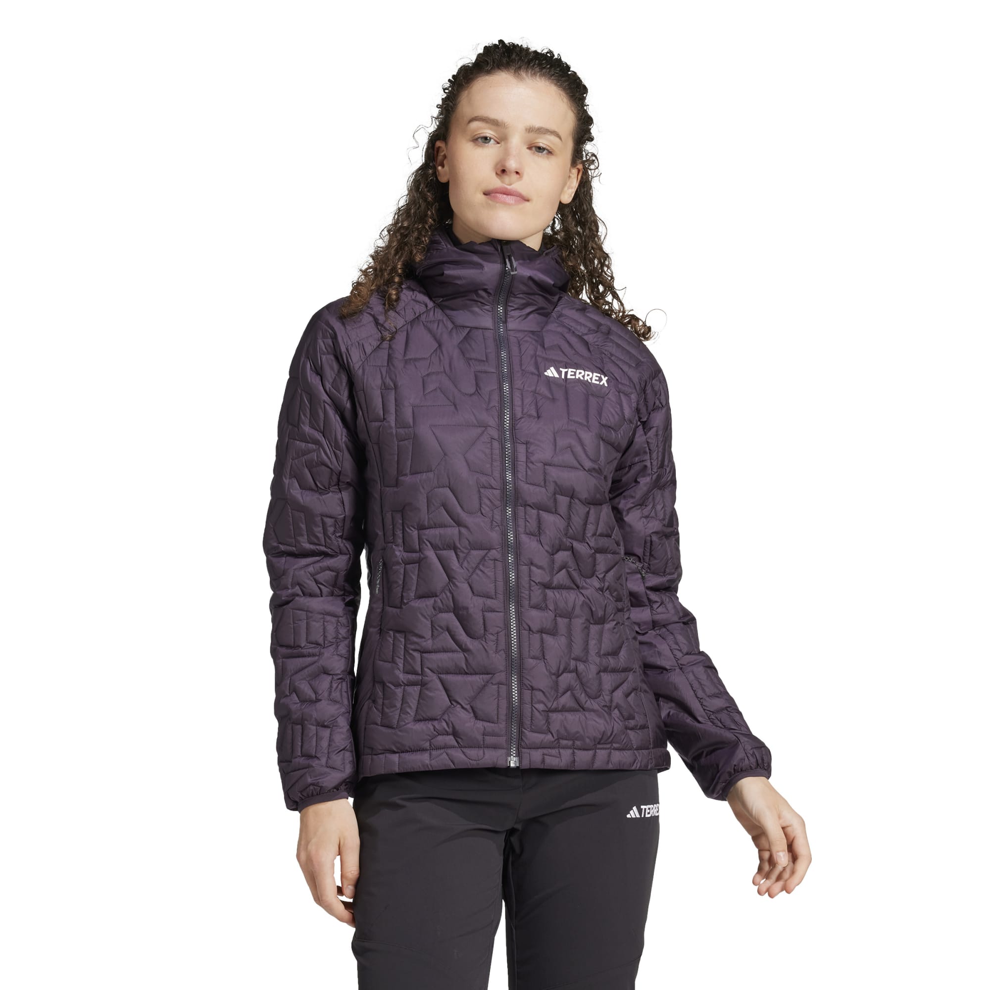 Xperior Light Hooded Jacket Womens - Aurora Black